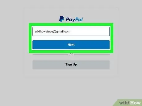 Fshini një llogari PayPal Hapi 2