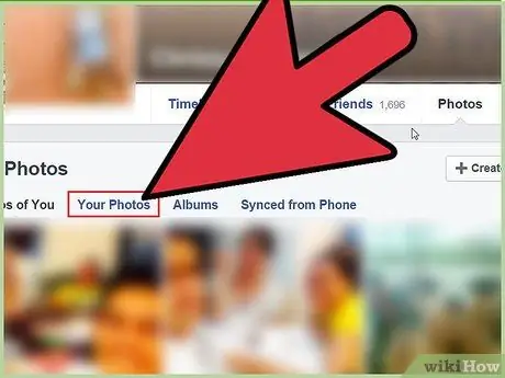 Organizujte fotografie na Facebooku Krok 4
