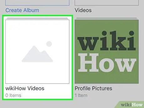 Facebook -da bir Foto Alboma Video əlavə edin Addım 5