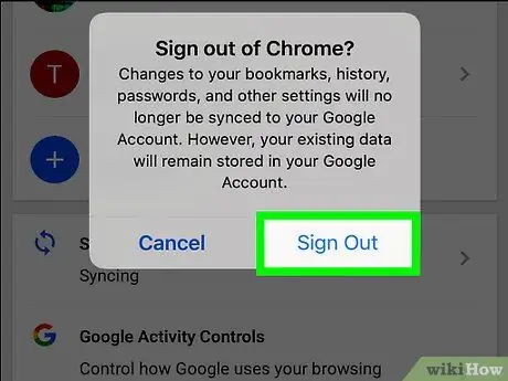 Keluar dari Google Chrome Langkah 11