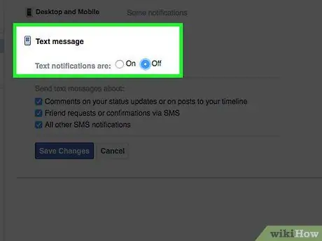 Atura els textos de Facebook Pas 27