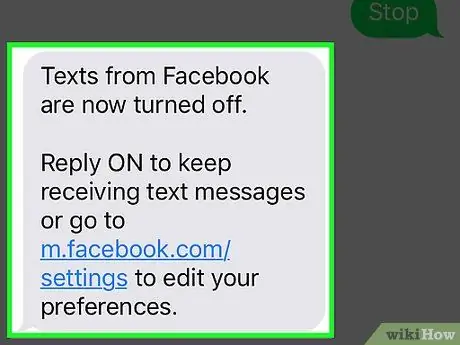 Zaustavite Facebook tekstove Korak 5