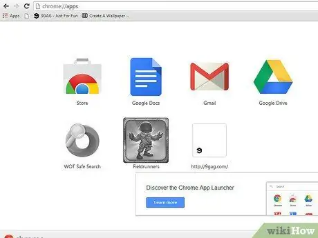 Verander u gunsteling webwerf in lessenaarprogramme met Google Chrome Stap 4