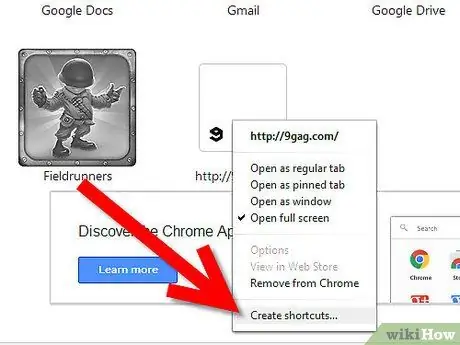 በ Google Chrome ደረጃ 6 ተወዳጅ ድር ጣቢያዎን ወደ ዴስክቶፕ መተግበሪያዎች ይለውጡ