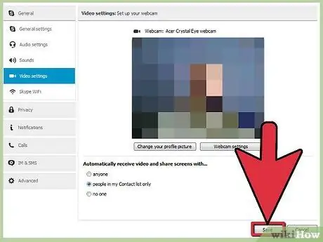 Sembang Video di Skype Langkah 2