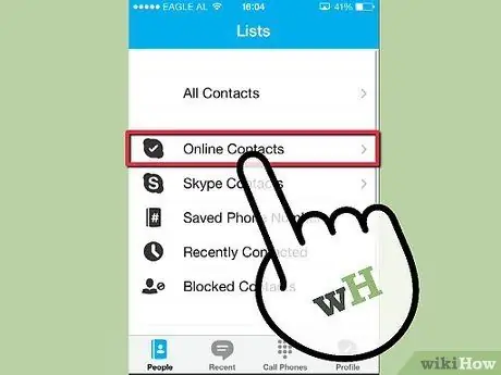 Sembang Video di Skype Langkah 6