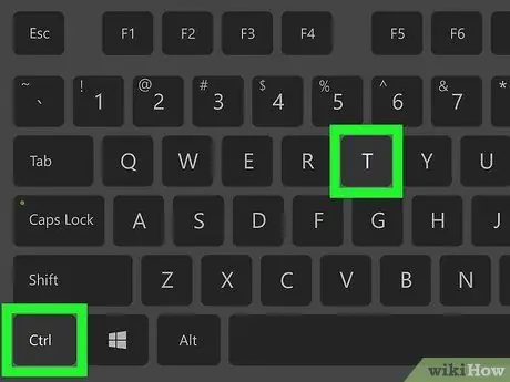 Alternar guias com o teclado no PC ou Mac Etapa 1