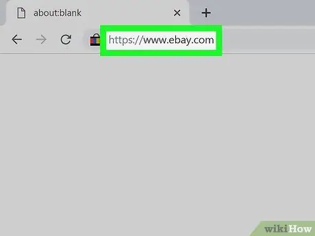 Eliminar una tarjeta de crédito de eBay en PC o Mac Paso 1