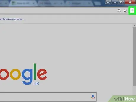 Laat opspringers toe op Google Chrome Stap 2