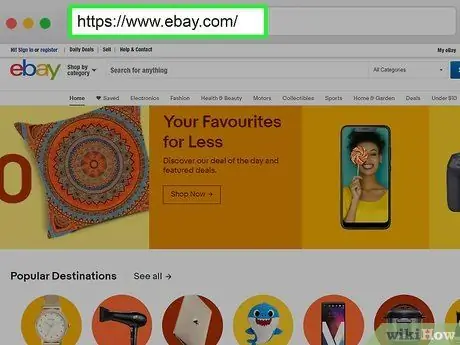 Cancelar un pedido en eBay Paso 1