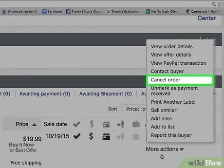 ยกเลิกคำสั่งซื้อใน eBay ขั้นตอนที่ 40
