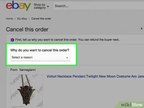 ยกเลิกคำสั่งซื้อใน eBay ขั้นตอนที่ 41