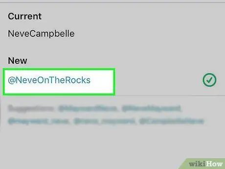 Changez votre nom d'utilisateur Twitter Étape 8