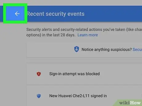 Проверете дали вашият акаунт в Gmail е бил хакнат Стъпка 7