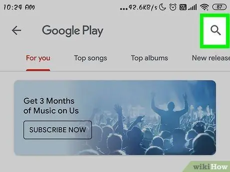 Comprar música en Android Paso 6