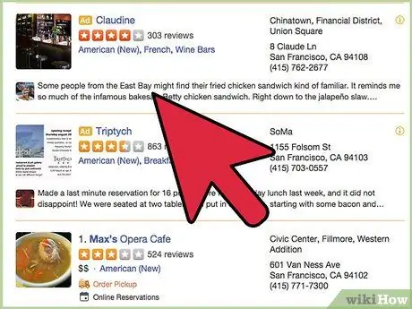 Отредактируйте или удалите опубликованный отзыв на Yelp Step 6