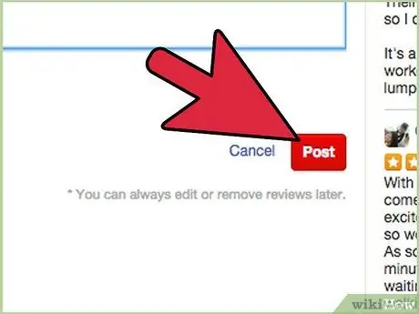 Edit or Remove a Posted Review on Yelp Step 8