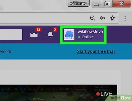 Mwenyeji kwenye Twitch Hatua ya 2