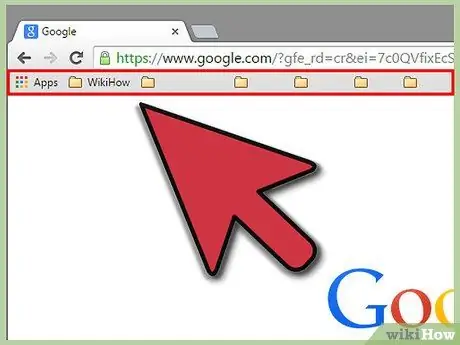 Dodajte zaznamek v Google Chrome 5. korak