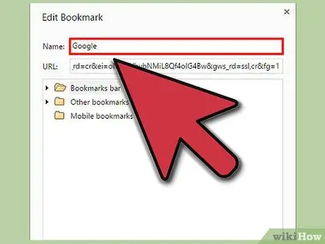 Add a Bookmark on Google Chrome Step 7