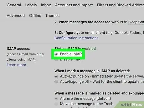 Sinkronkan Outlook Dengan Gmail Langkah 5