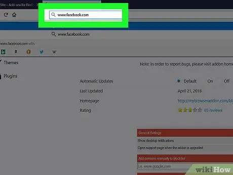 Az internetes webhelyek letiltása és feloldása a Firefox segítségével 14. lépés