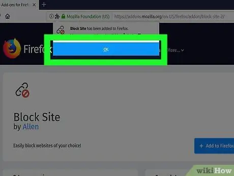 Sekat dan Buka Sekatan Laman Web dengan Firefox Langkah 5