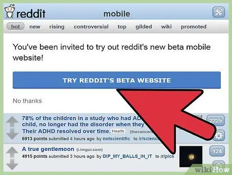 ส่งข้อความใน Reddit ขั้นตอนที่ 1