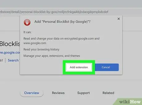 Blokovat web v prohlížeči Google Chrome Krok 29