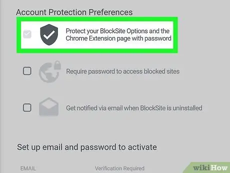 Veebisaidi blokeerimine Google Chrome'is 9. toiming