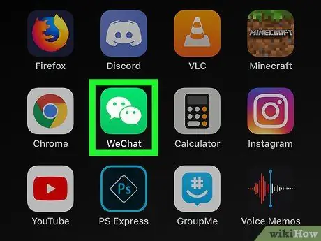 Make a Video Call on WeChat Step 1