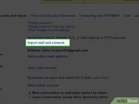 Passer de Yahoo! Mail à Gmail Étape 4