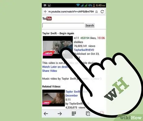 Muat turun Video dari YouTube Menggunakan Penyemak Imbas Web Opera Mini (Mudah Alih) Langkah 15