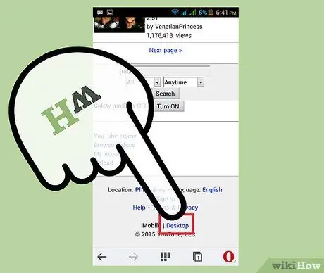 Mag-download ng Mga Video mula sa YouTube Gamit ang Opera Mini Web Browser (Mobile) Hakbang 16