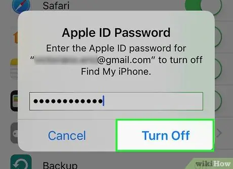 Change Your iCloud Account Step 5