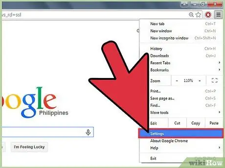 اتصال به Google Chrome مرحله 2