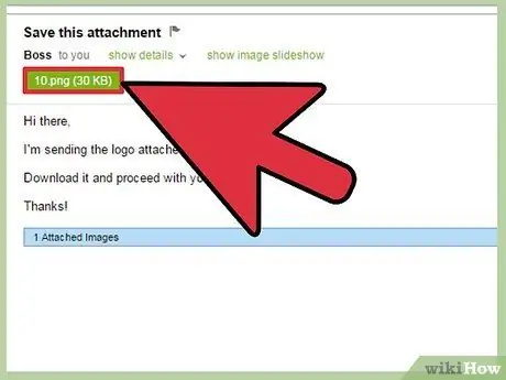 Mag-save ng isang Attachment sa Iyong Computer Hakbang 18