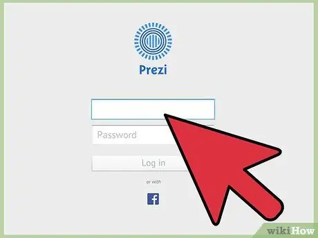 Rediger og presenter en Prezi offline trinn 3