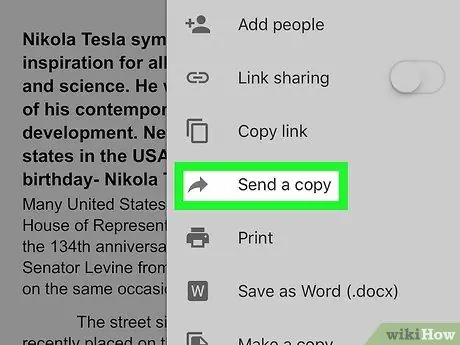 Convert a Google Doc to a PDF on iPhone or iPad Step 5