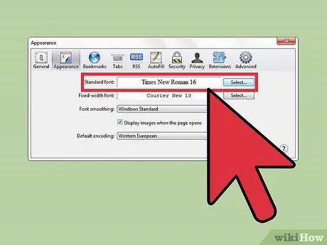 เปลี่ยนการตั้งค่าลักษณะที่ปรากฏบน Safari ขั้นตอนที่ 4