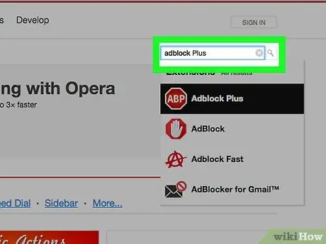 Bloquer les publicités (pop-ups indésirables) dans Opera Step 2