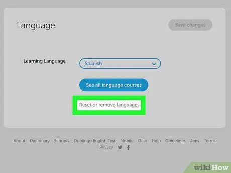 Futa Lugha kwenye Hatua ya 6 ya Duolingo