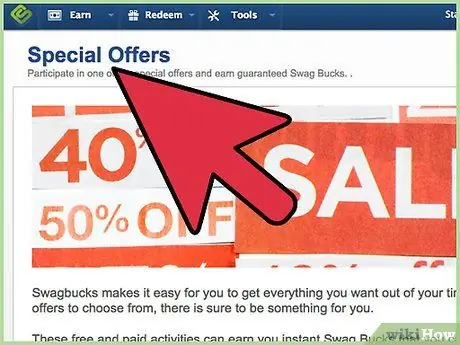 Verdienen Sie Swagbucks, um weitere Preise einzulösen Schritt 3