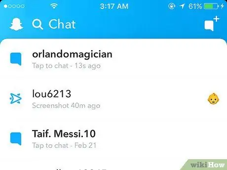 Lire les messages Snapchat sans que l'autre personne ne le sache Étape 7