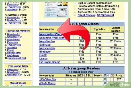 Usenet yordamida 5 -qadamni yuklab oling