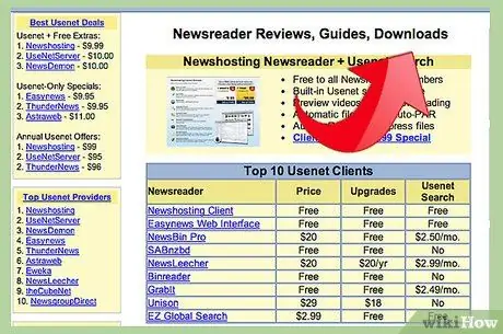 Usenet yordamida 7 -qadamni yuklab oling