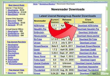 Download ved hjælp af Usenet Trin 8