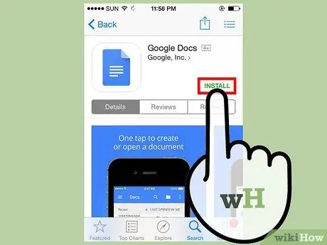 Ouvrez Google Docs Étape 2