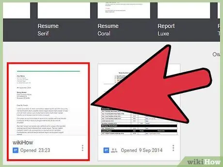 Buka Google Documents Langkah 4