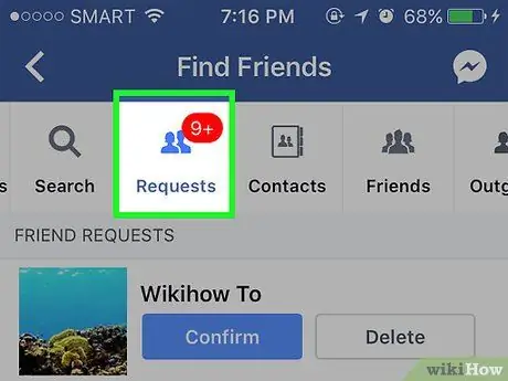 Kanselahin ang isang Kahilingan sa Kaibigan sa Facebook Hakbang 8